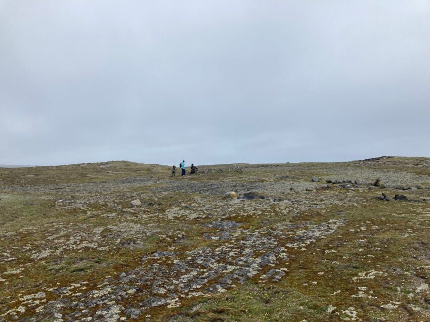 Archeologists on Inis Mor